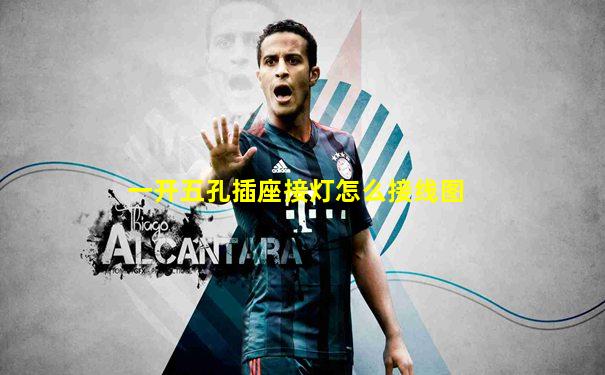 一开五孔插座接灯怎么接线图