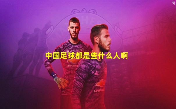 中国足球都是些什么人啊