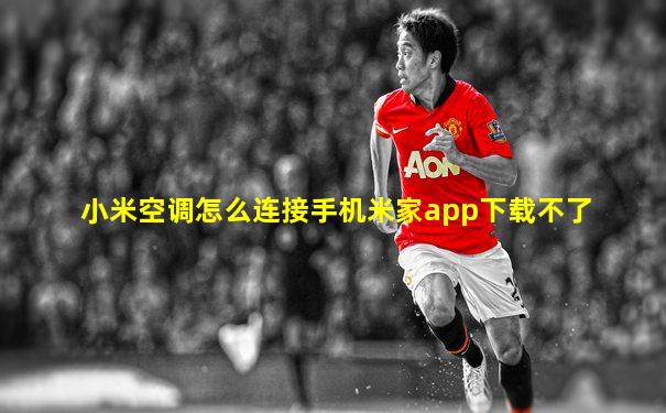 小米空调怎么连接手机米家app下载不了