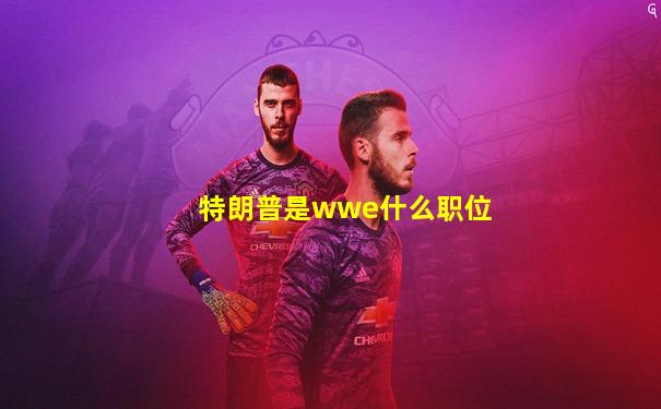 特朗普是wwe什么职位