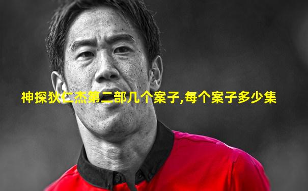 神探狄仁杰第二部几个案子,每个案子多少集