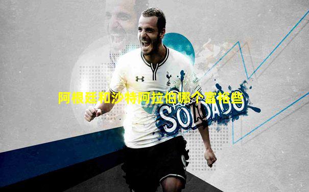 阿根廷和沙特阿拉伯哪个富裕些