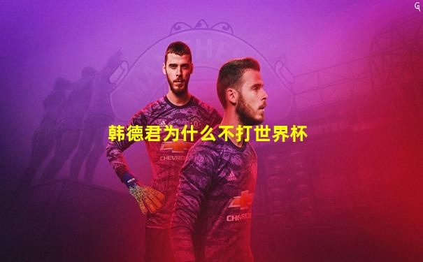 韩德君为什么不打世界杯